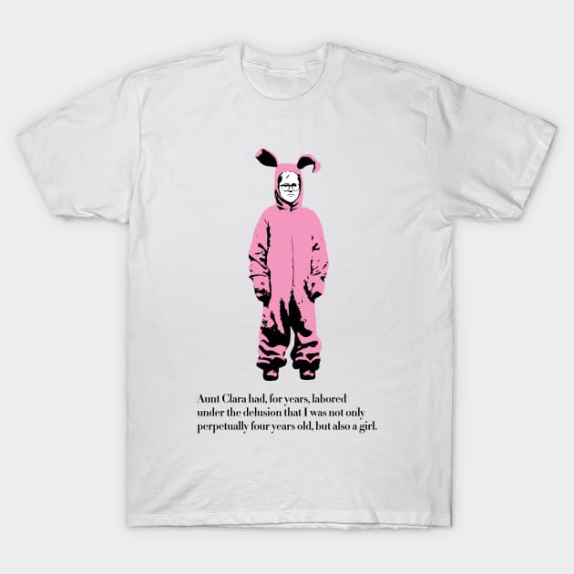 Pink Nightmare- Christmas Story T-Shirt by Pixel Paragon